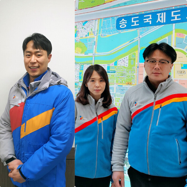 CJ대한통운이 코로나19를 이겨내는데 숨은 노력을 펼친 택배영웅 32명을 ‘올해의 택배인’으로 선정했다. 사진은 택배기사 부문 수상자 금종명씨(왼쪽), 집배점 부문 수상자 나영희씨(오른쪽) 부부 모습. 사진=CJ대한통운