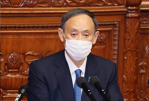 스가 요시히데 일본 총리(인스타그램 캡처)