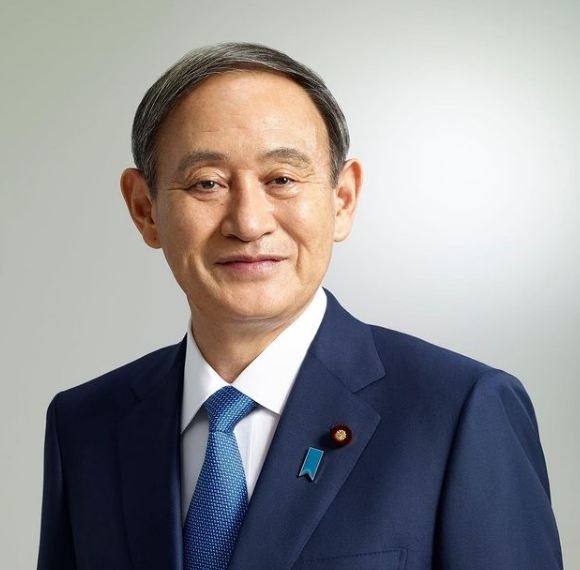 스가 요시히데 일본 총리(인스타그램 캡처)