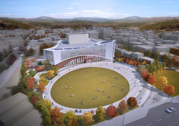 예술의전당 여름광장 조감도(제천시 제공)