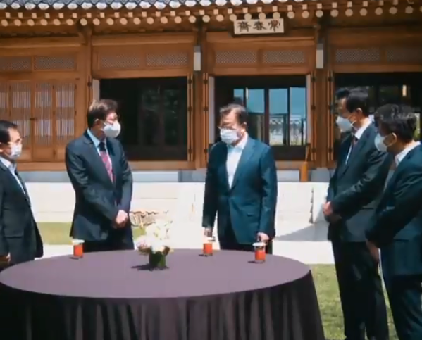 청와대 인스타그램