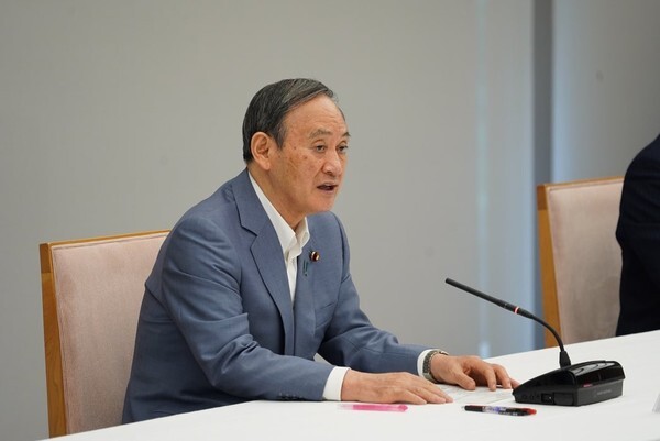 일본 스가 요시히데 총리(사진=스가 총리 인스타그램 캡처)