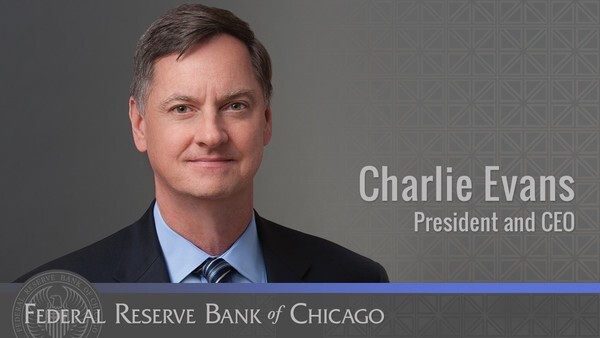 찰스 에반스 시카고 연방준비은행 총재()시카고 연방준비은행 페이스북 캡처)