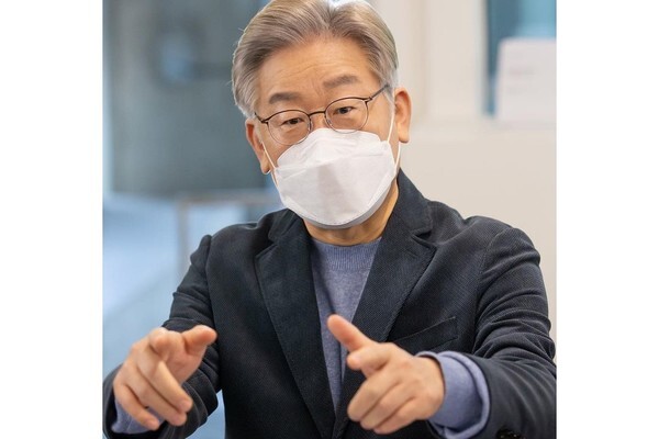 이재명 더불어민주당 대선후보(인스타그램 캡처)