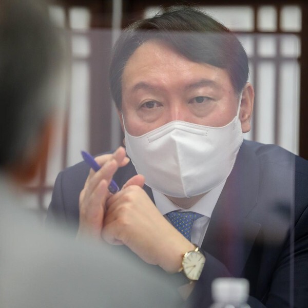 윤석열 국민의힘 대선후보 인스타그램 캡처